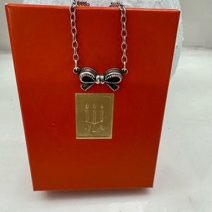Retired James Avery Little Bow Necklace